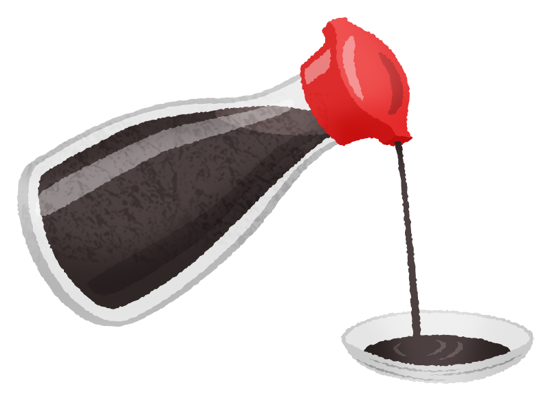 soy sauce clipart