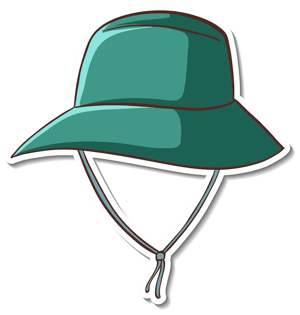 bucket hat clipart