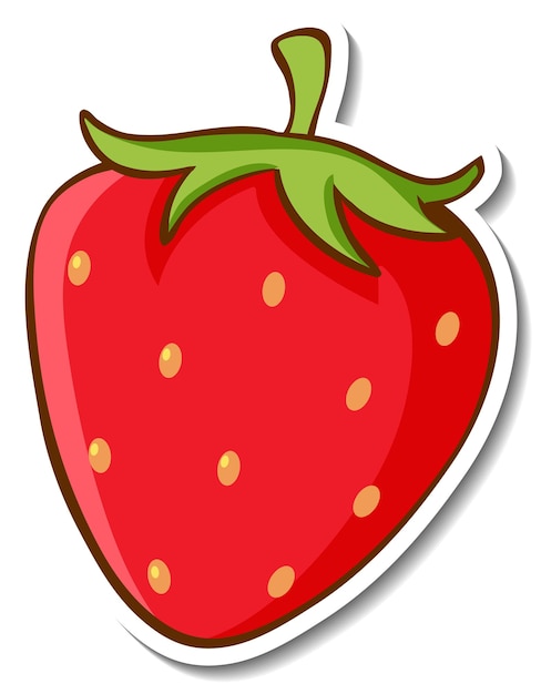 Red strawberry clipart. Free download transparent .PNG | Creazilla