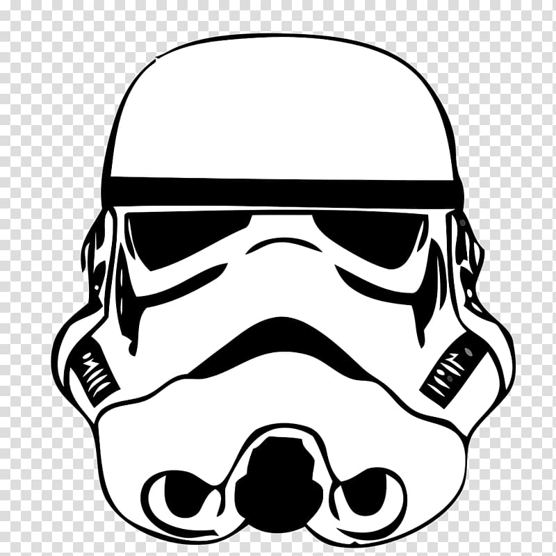 stormtrooper helmet clipart