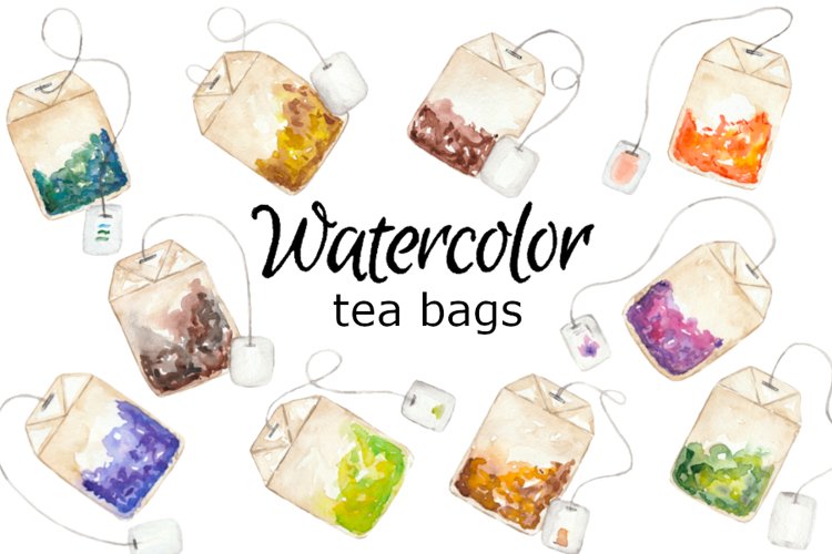tea bag clipart