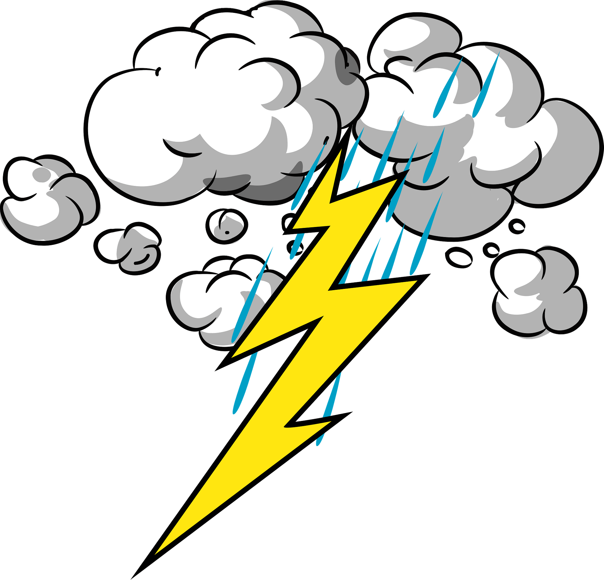 Free thunder Clipart | FreeImages - Clip Art Library