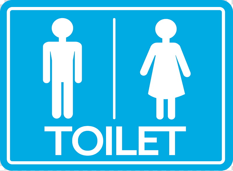 bathroom sign clipart
