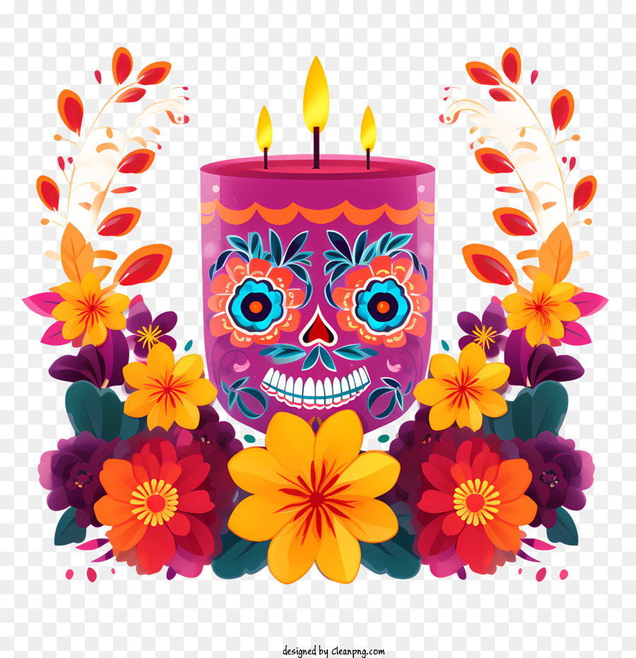 Mexican Marigold Flower Day Of The Dead Stock Photography - Clip Art ...