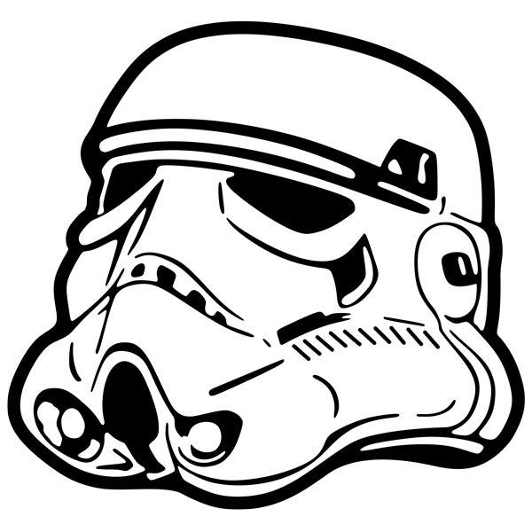 stormtrooper helmet clipart