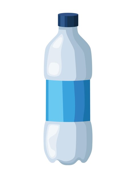 Plastic water bottle line art icon vector illustration Stock - Clip Art ...