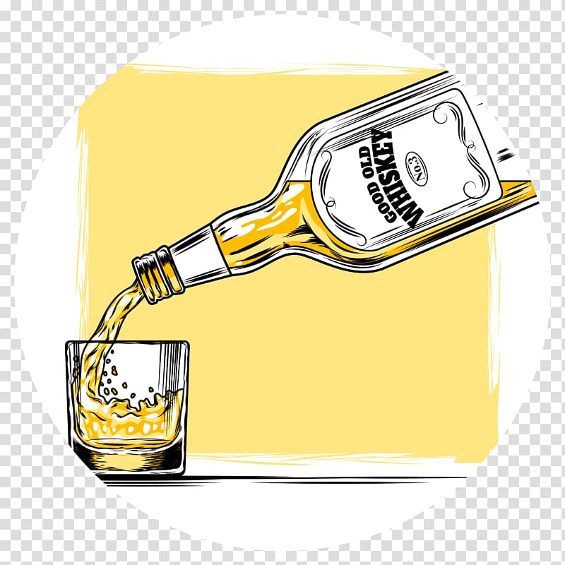 Old Fashioned Cocktail Clipart, Whiskey Cocktail, Bourbon Drink 