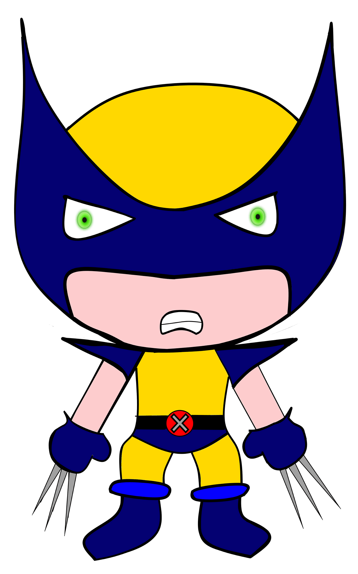 Wolverine PNG transparent image download, size: 403x303px