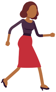 walk away clipart