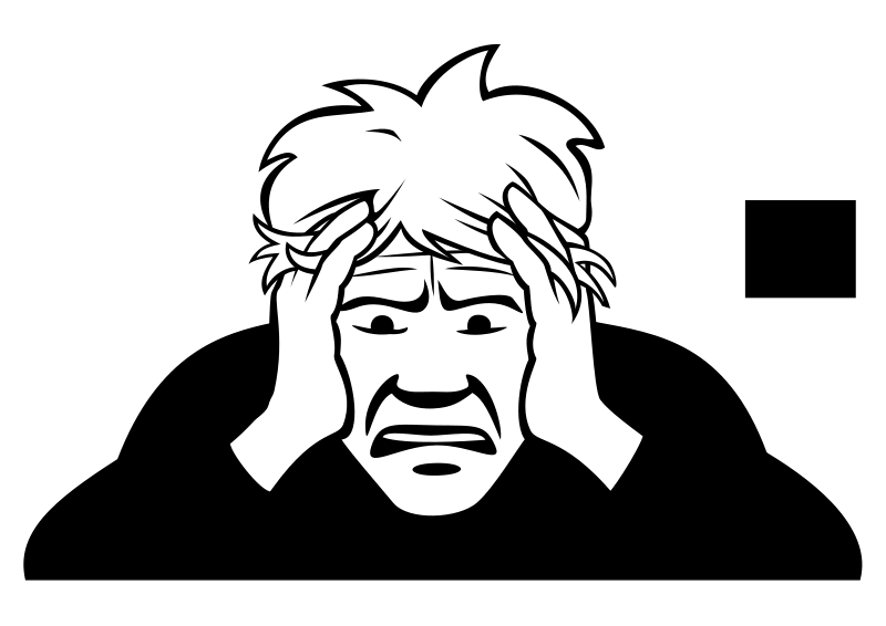 worried clipart