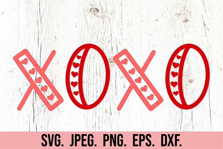 XOXO SVG, Valentines Day SVG, Love svg, Hearts svg, Valentines Card svg ...