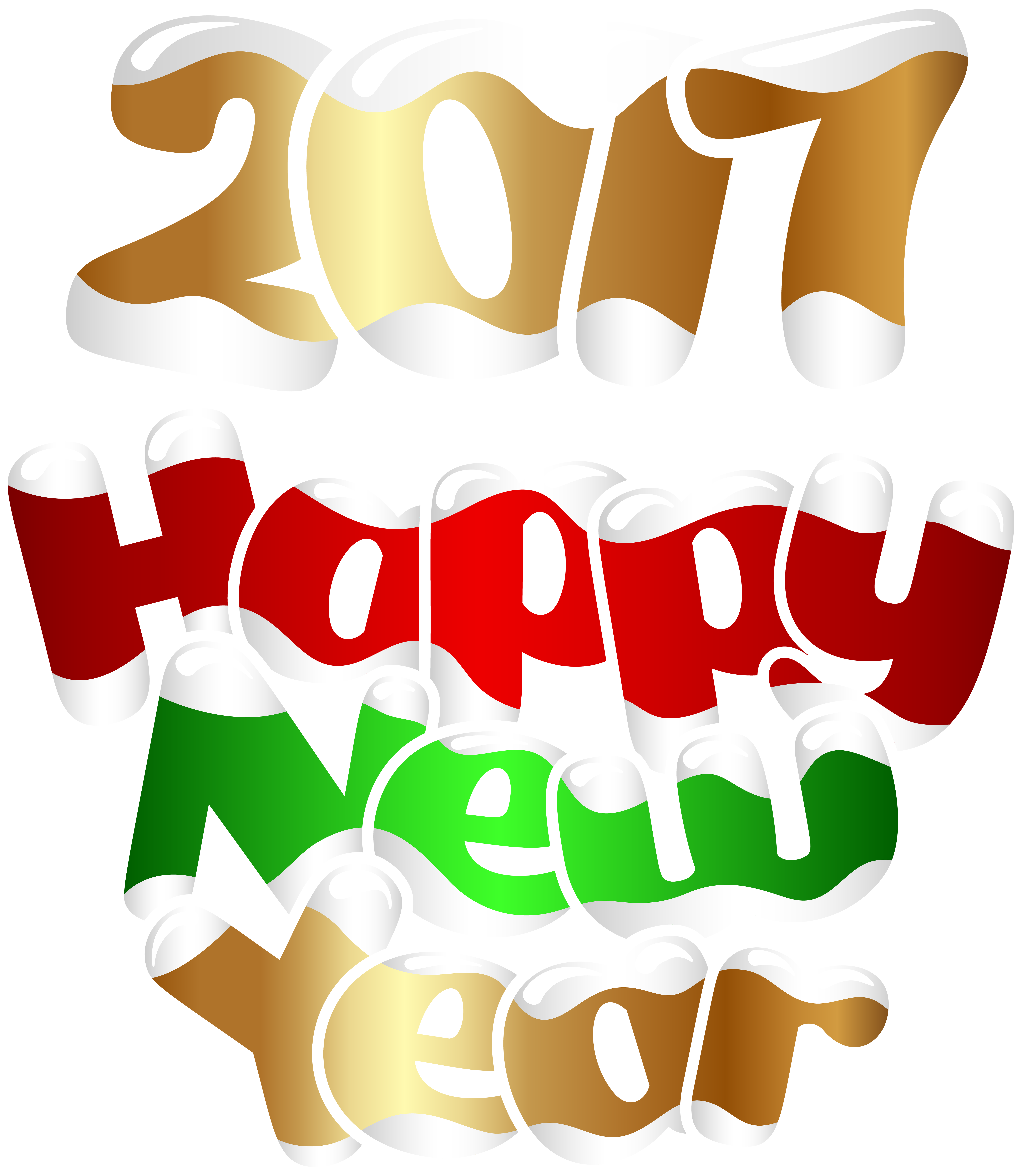 2017 new year clipart
