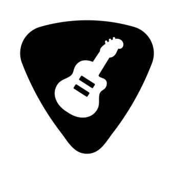 guitar pick clipart