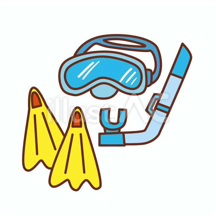 snorkel clipart