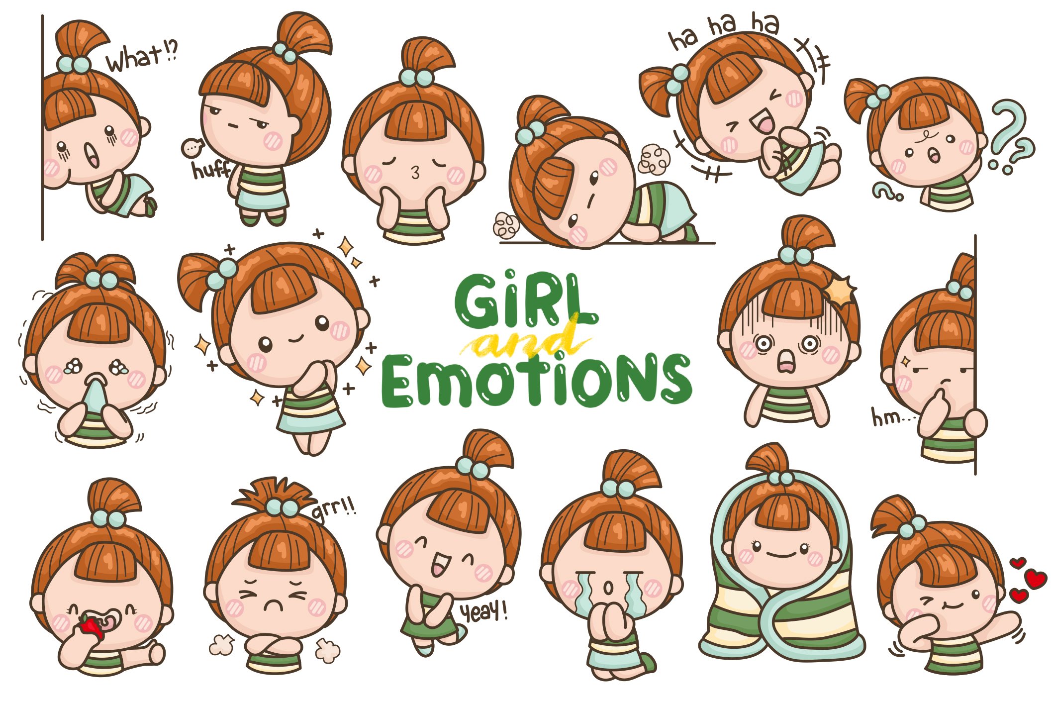 Emotions Faces Clip Art Clip Art Library