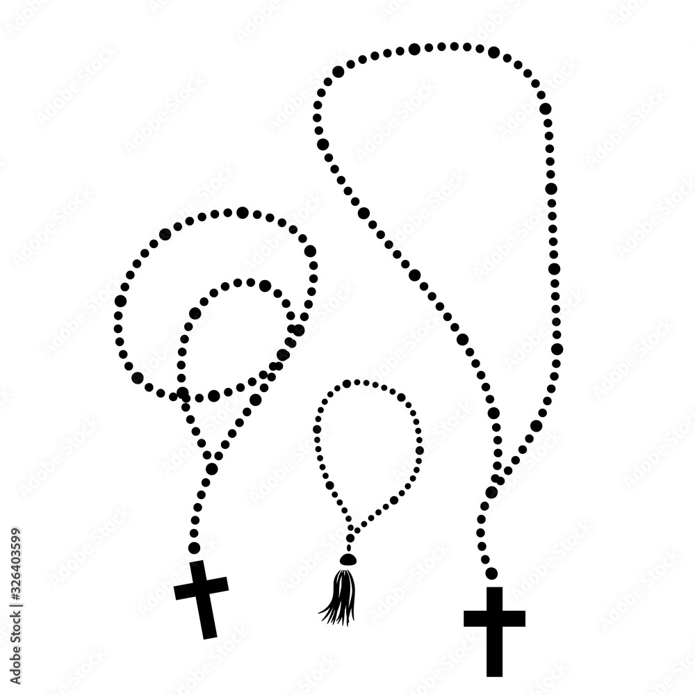 rosary clipart