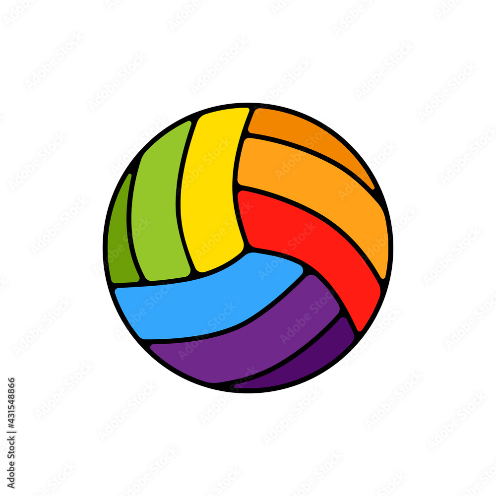 clipart volleyballs