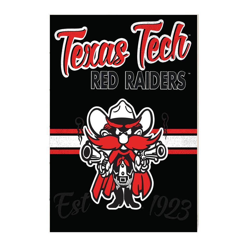 Texas Tech Red Raiders 21' x 21' Mascot Faux Barrel Top Sign - Clip Art ...