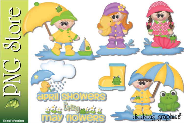 april birthday clipart