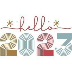 hello 2023 clipart