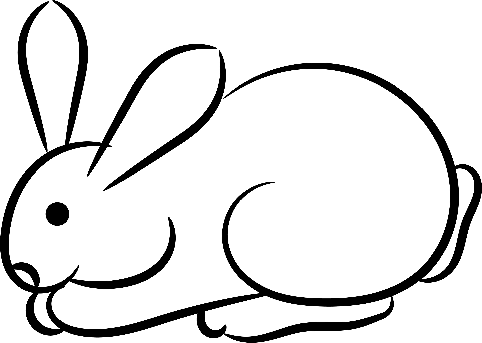 Free rabbit clipart easy, Download Free rabbit clipart easy png images