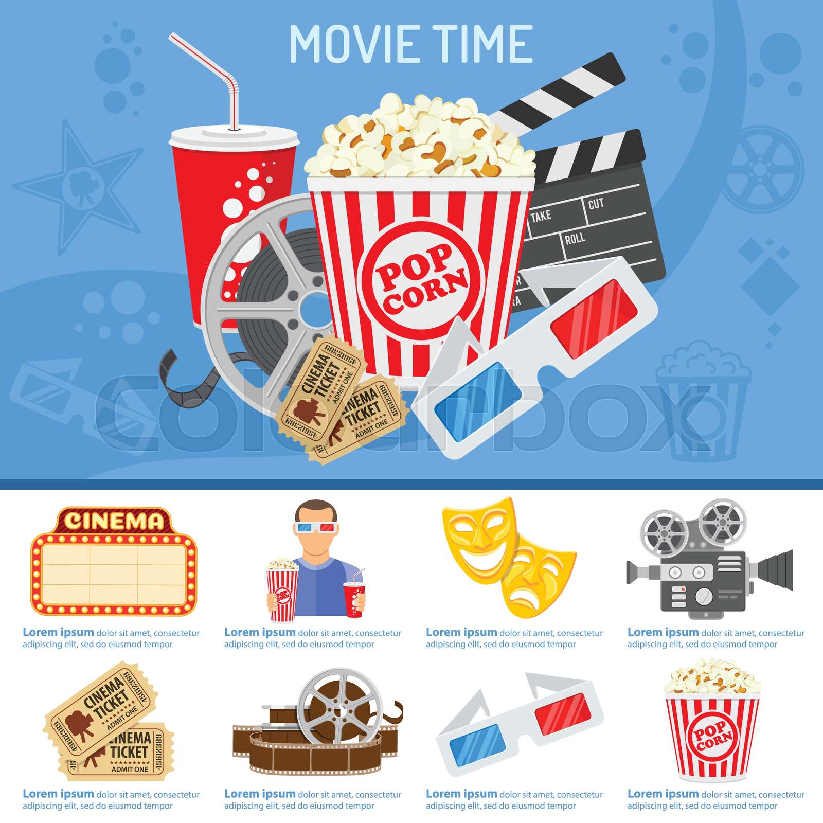 movie time clipart