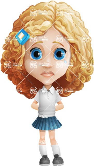 blonde hair clipart