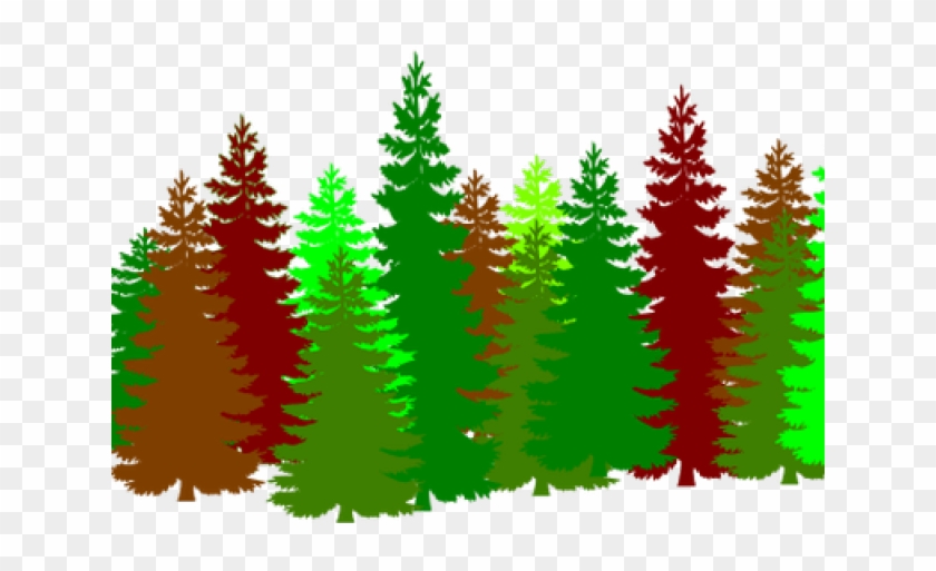 Treeline Forest SVG Graphic by zeecool.jy · Creative Fabrica