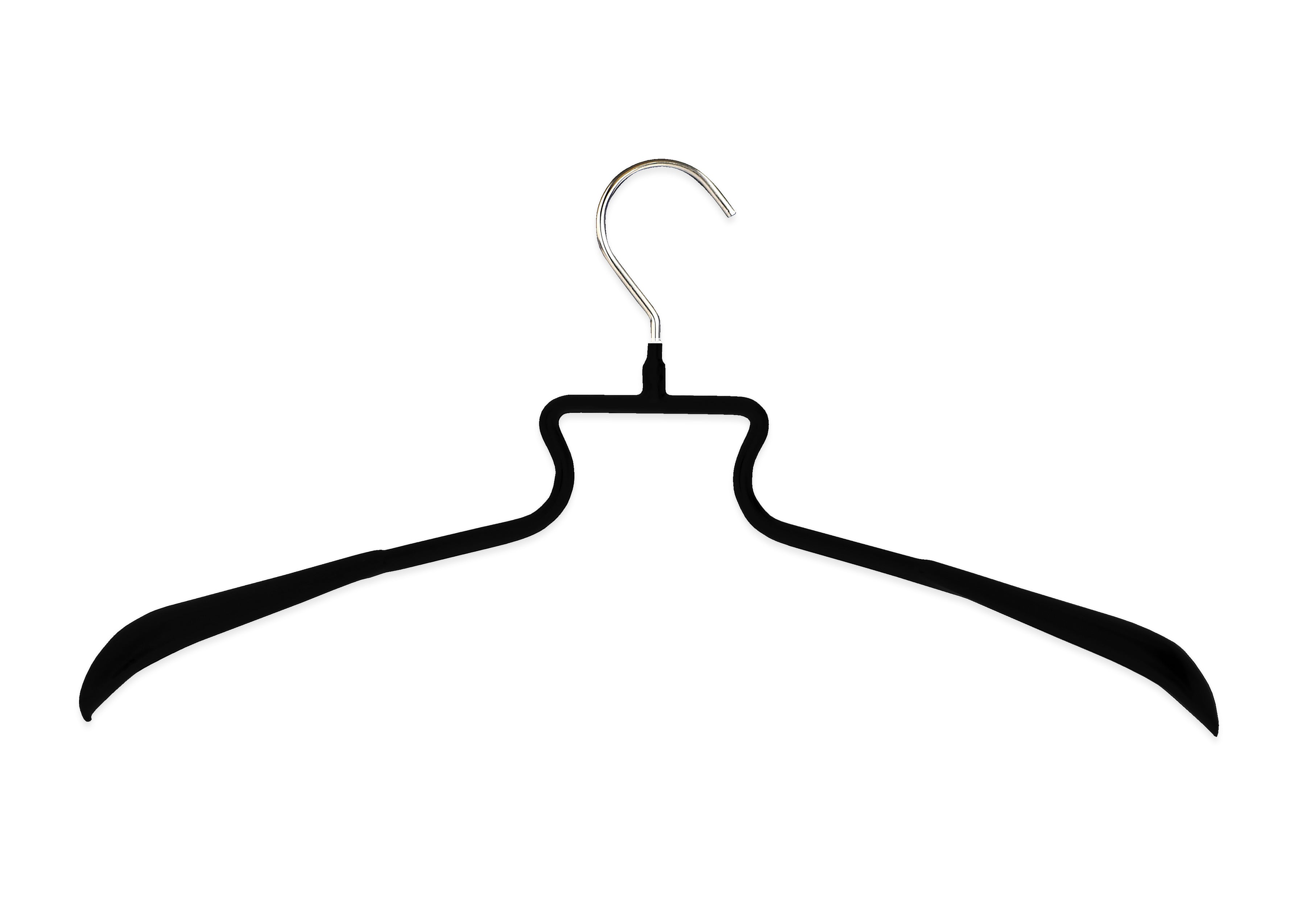 Clothing Hanger Vector Clipart Set / Outline & Stamp Drawing ...