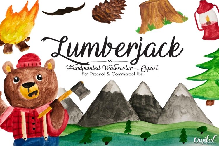 clipart lumberjack