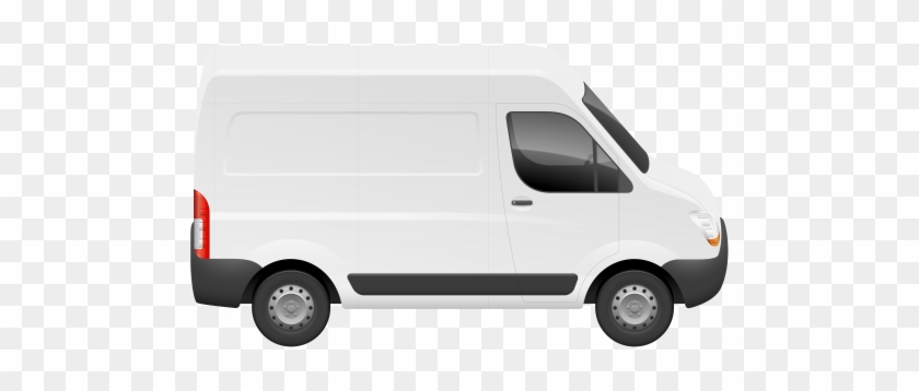 Clipart Illustration of a Red Chrysler Voyager Minivan With Tinted 