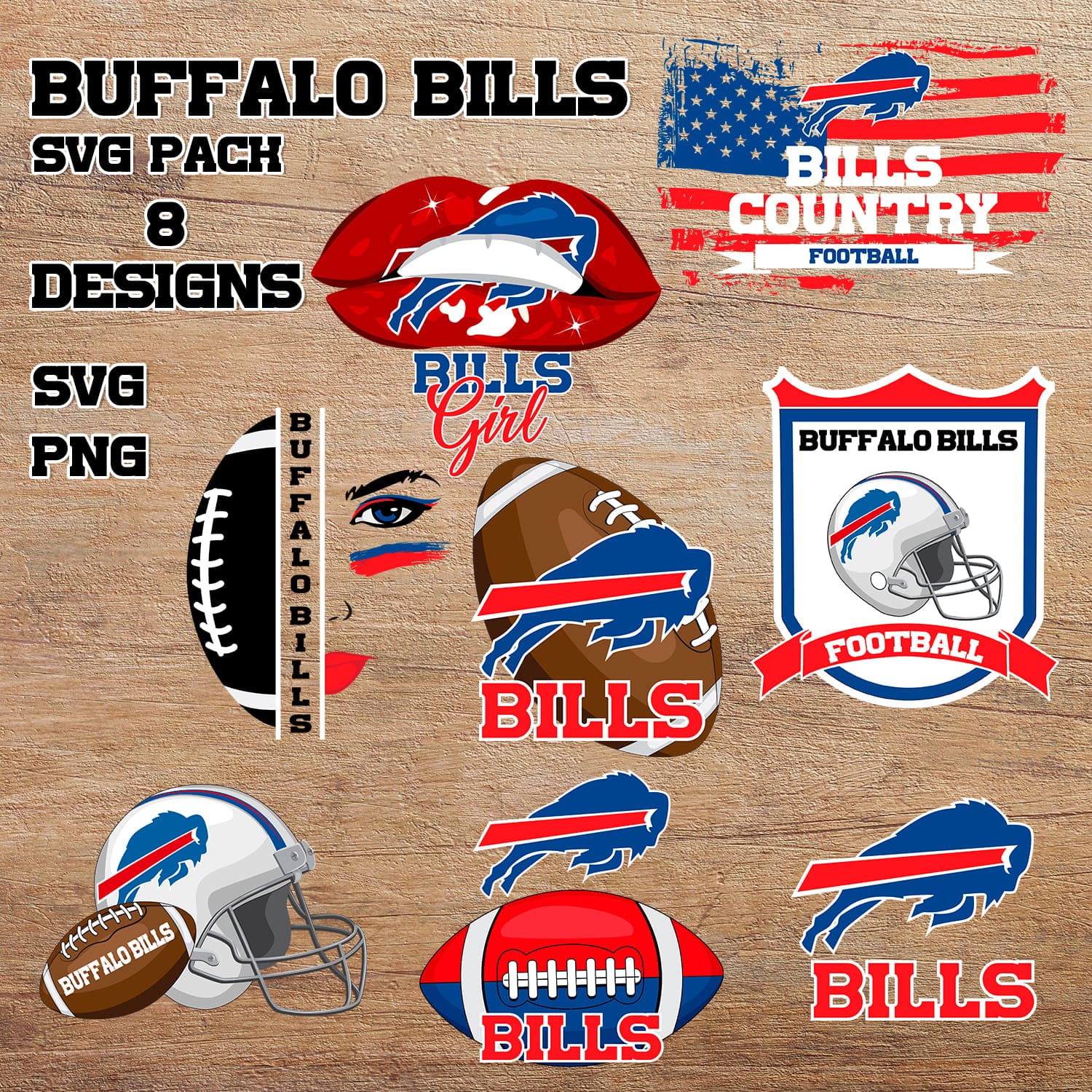 Buffalo Head Cartoon Mascot Logo, Buffalo Bills Logo, Buffalo - Clip 