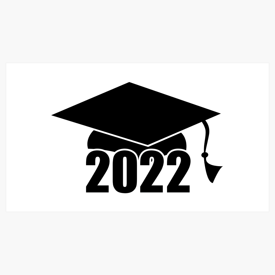Class of 2022 & Square Academic Cap, Graduation Clip Art - Clip Art Library