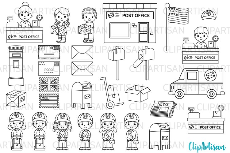 Female Mail Carrier Stock Illustrations – 134 Female Mail Carrier 