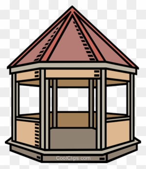 Clip Art Gazebos Pergolas Pavilions Pine - Picnic Table Gazebo 