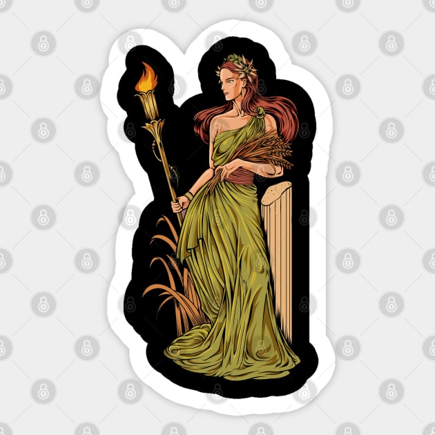 Demeter / Ceres the goddess of grain by RoyalArtist91 on DeviantArt ...