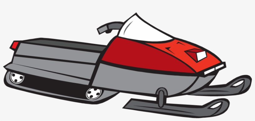 snowmobiles clipart
