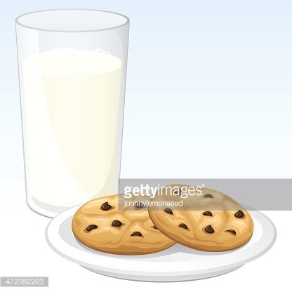 Cookies And Milk Stock Clipart | Royalty-Free | FreeImages - Clip Art ...