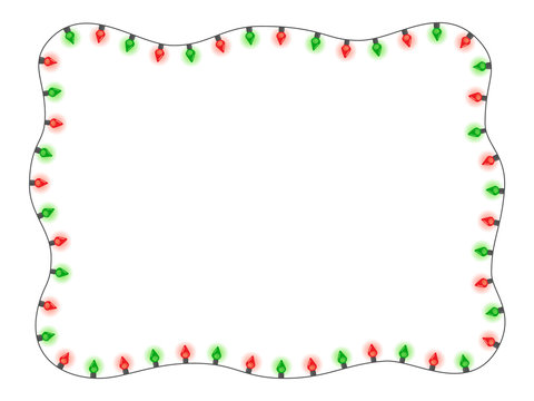 holiday lights clipart