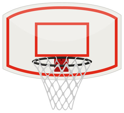basketball net vector clipart