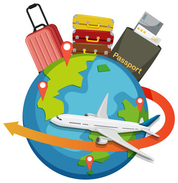 tourist clipart