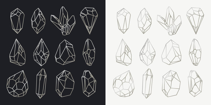 gemstone clipart outline