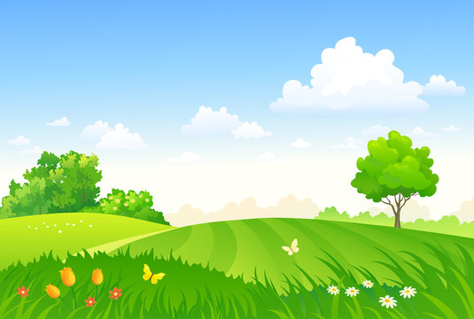 Free Clipart: Landscape | jsstrn