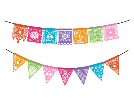 papel picado clipart