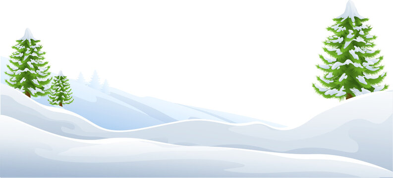 snowy clipart