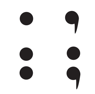 semicolon clipart