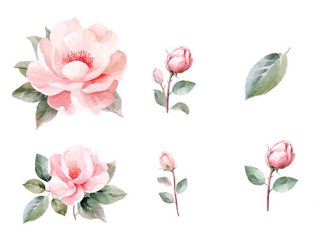 green flower clipart