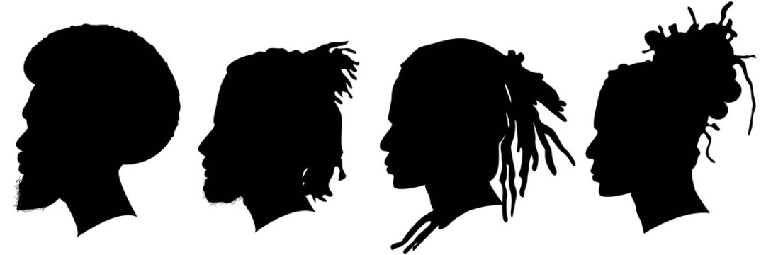 Cute Dreadlocks Black Girl Clipart AI Generative 27237007 PNG