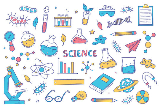 Science Clipart 18 Images Instant Download 