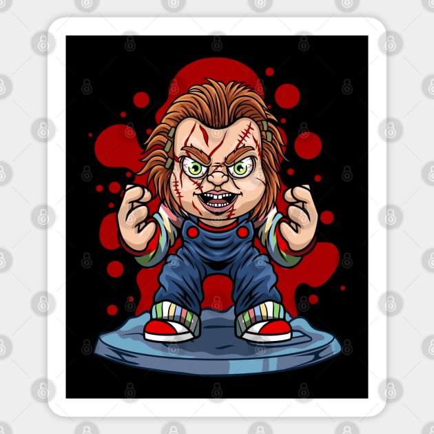 chucky doll clipart